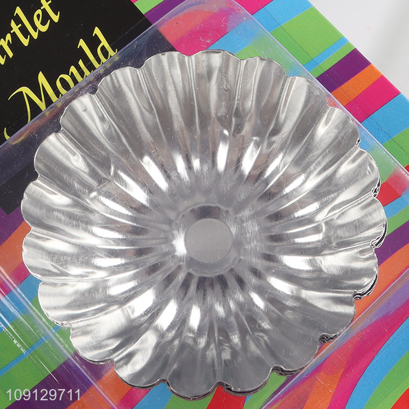 China Imports 6PCS Non-Stick Egg Tart Pans Mini Tart Molds