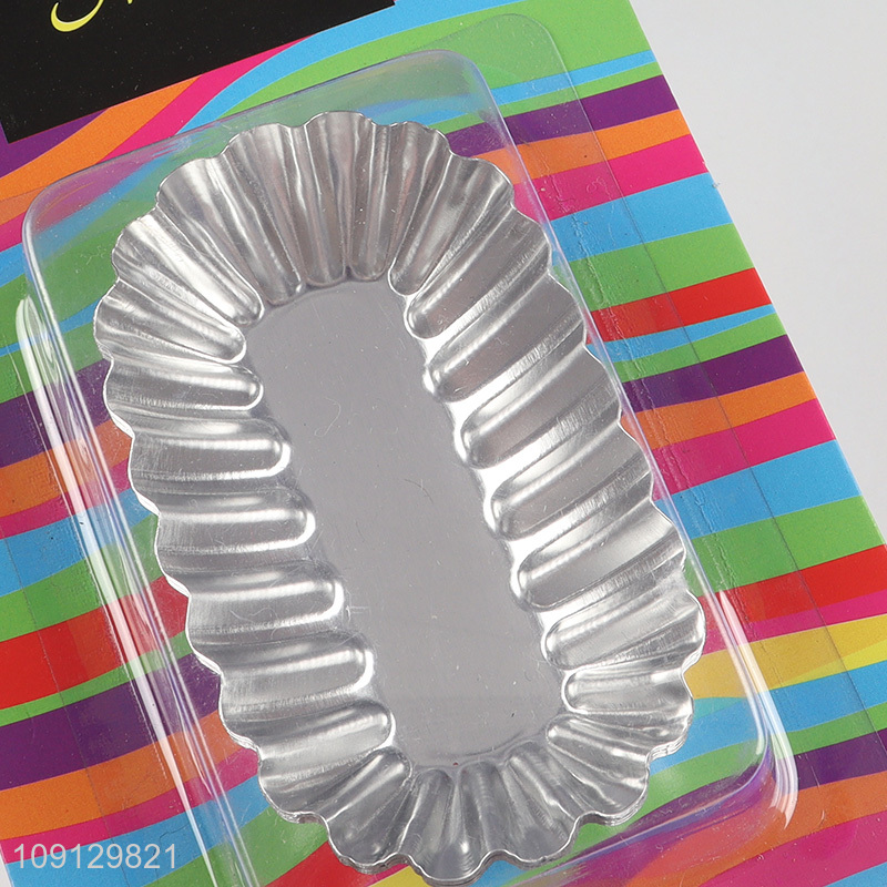 China Imports 6PCS Egg Tart Molds Cupcake Cake Muffin Molds