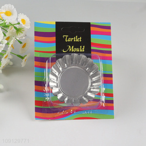 Factory Supply 6PCS Egg Tart Molds Mini Tart Pans for Baking