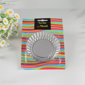 New Arrival 6PCS Egg Tart Molds Cupcake Cake Muffin Molds