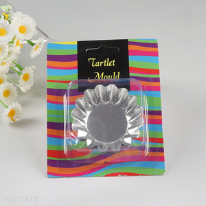 Popular Product 6PCS Non-Stick Egg Tart Pans Mini Tart Molds