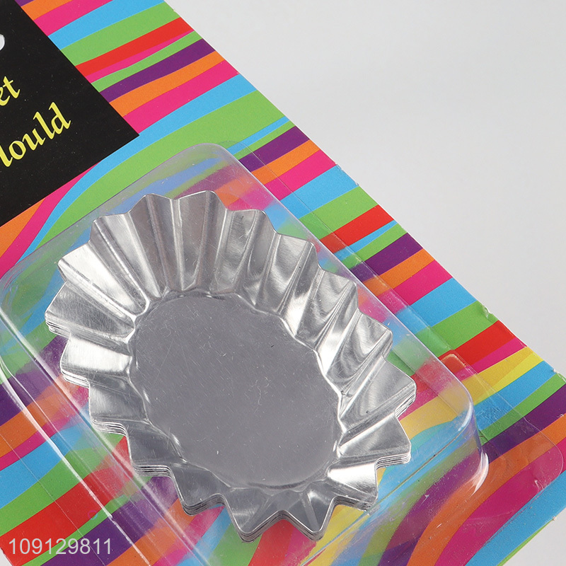 Good Quality 6PCS Mini Egg Tart Pans Non-Stick Egg Tart Molds