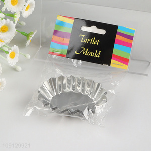 Good Quality 6PCS Non-Stick Egg Tart Pans Mini Tart Molds