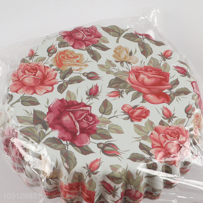 Factory Supply 6PCS Mini Egg Tart Pans Non-Stick Egg Tart Molds