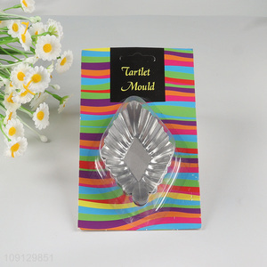 High Quality 6PCS Non-Stick Egg Tart Pans Mini Tart Molds