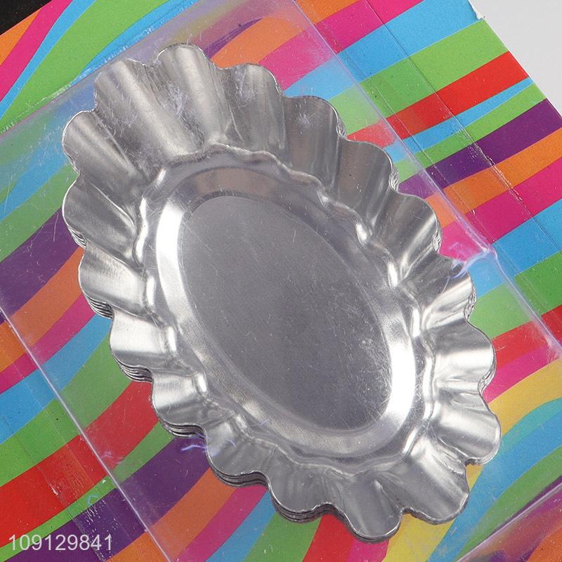 Factory Price 6PCS Egg Tart Molds Mini Tart Pans for Baking