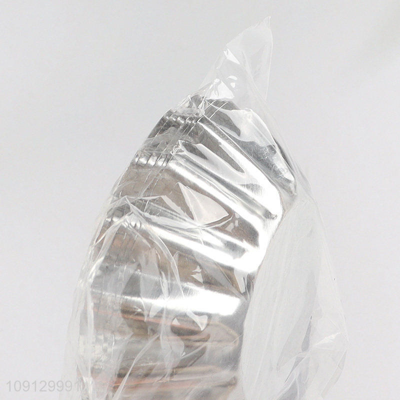 Factory Supply 6PCS Non-Stick Egg Tart Pans Mini Tart Molds