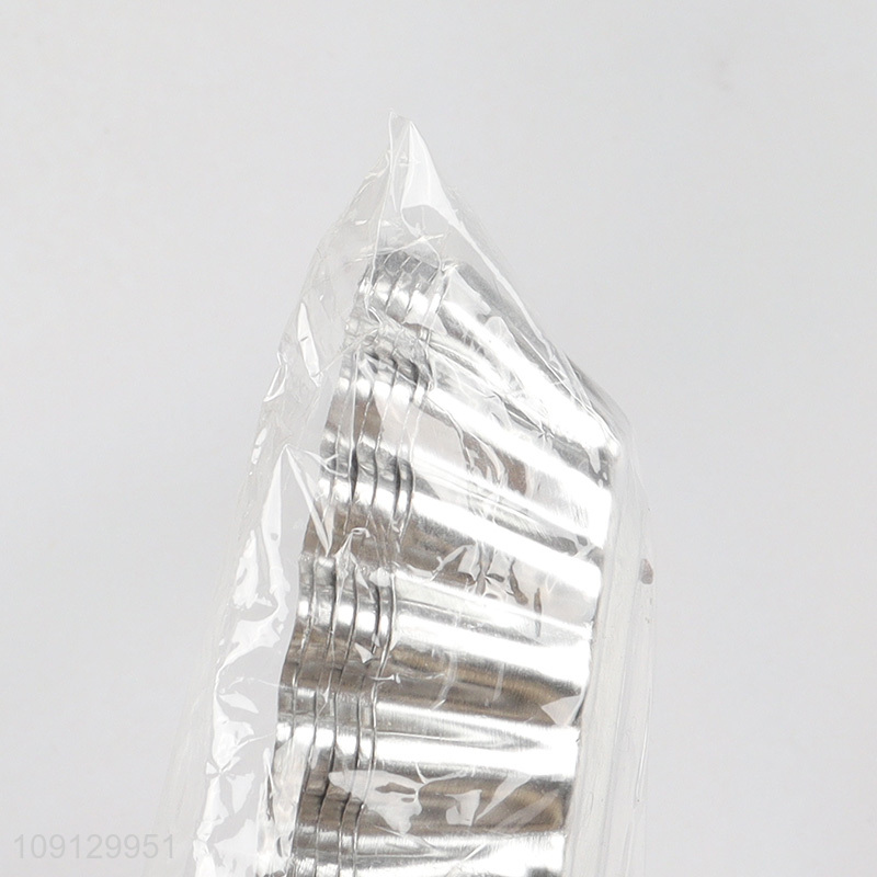 Factory Price 6PCS Mini Egg Tart Pans Non-Stick Egg Tart Molds