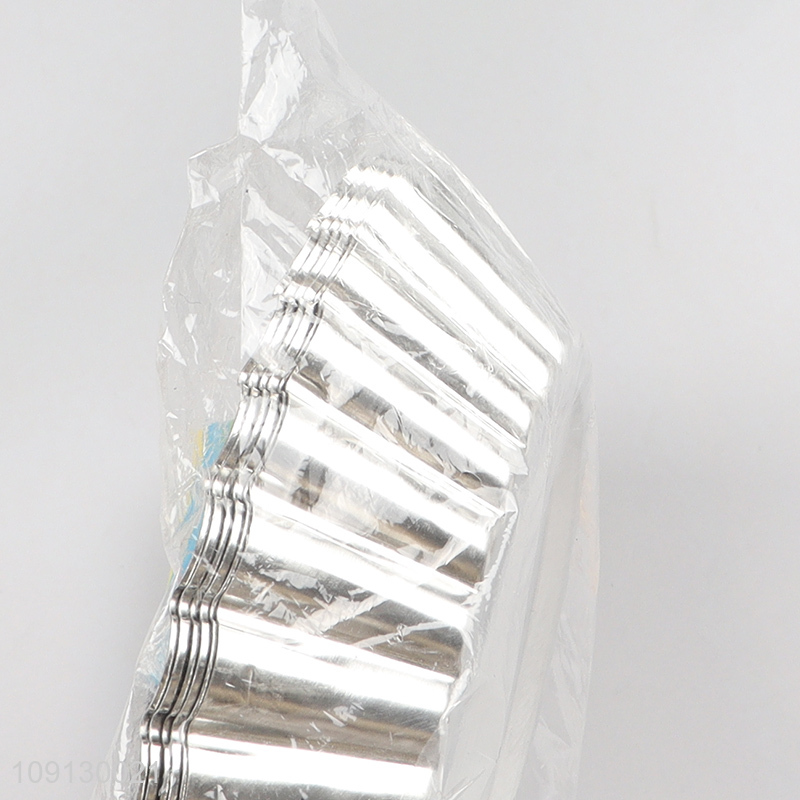 Factory Wholesale 6PCS Mini Egg Tart Pans Non-Stick Egg Tart Molds