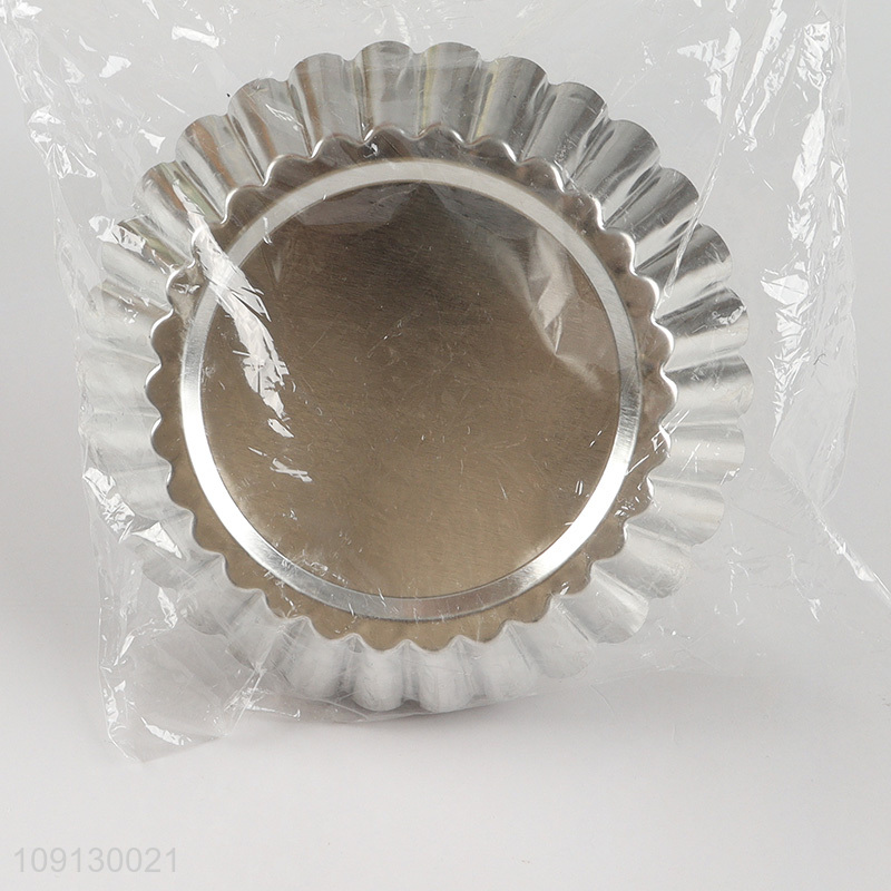 Factory Wholesale 6PCS Mini Egg Tart Pans Non-Stick Egg Tart Molds