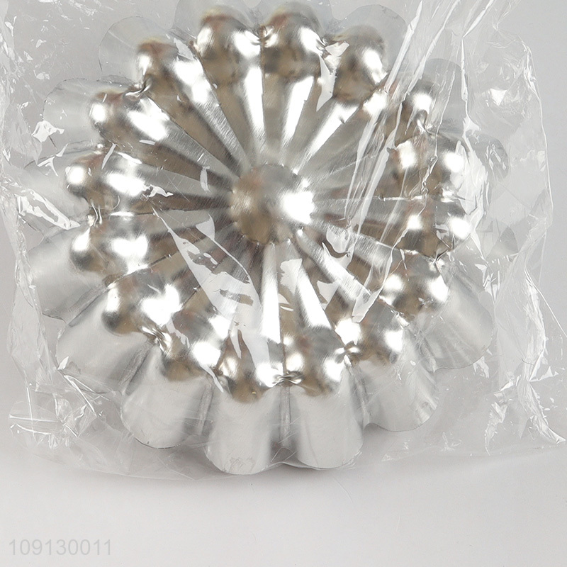 Hot Selling 6PCS Egg Tart Molds Mini Tart Pans Baking Tools