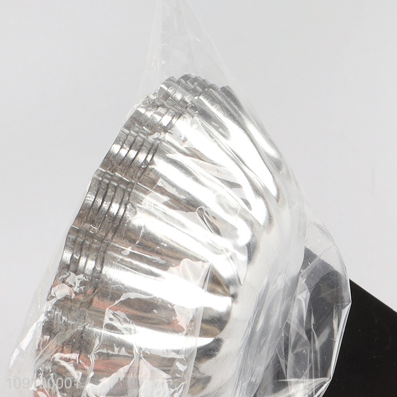 Popular Product 6PCS Reusable Non-Stick Egg Tart Baking Molds