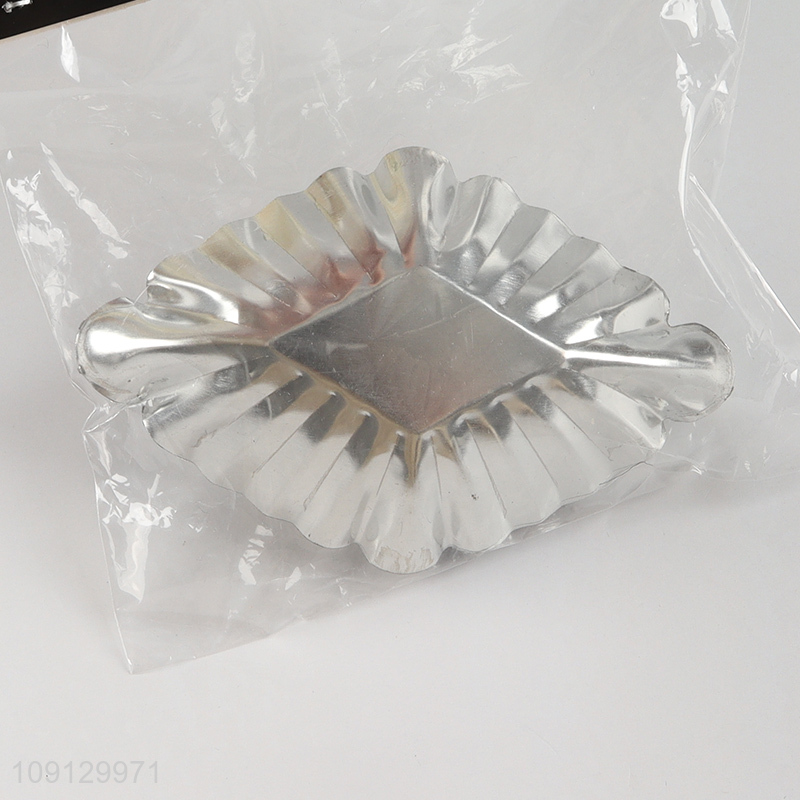 New Arrival 6PCS Egg Tart Molds Reusable Tart Baking Pans