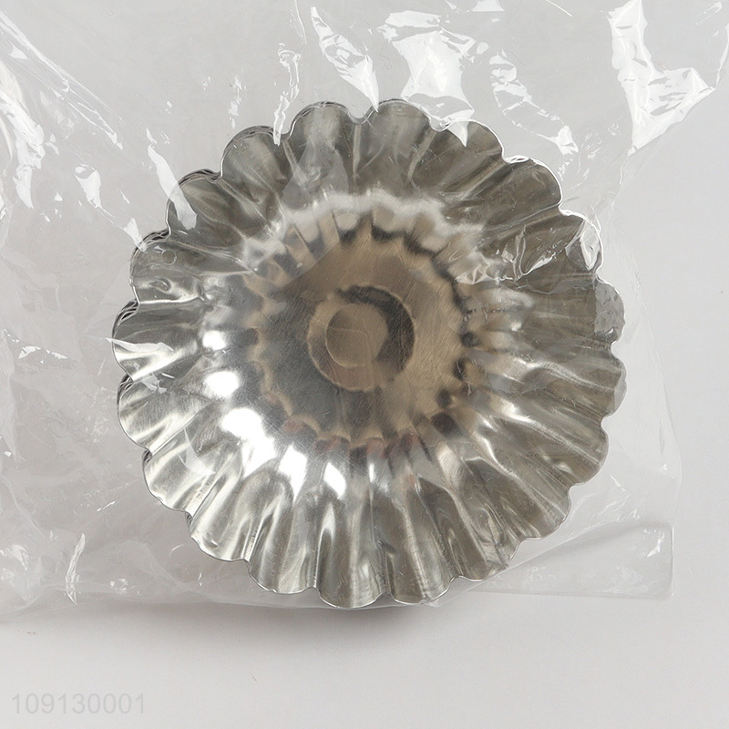 Popular Product 6PCS Reusable Non-Stick Egg Tart Baking Molds