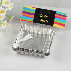 Online Wholesale 6PCS Egg Tart Molds Mini Tart Pans Baking Tools