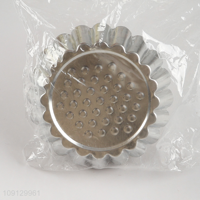 High Quality 6PCS Egg Tart Molds Cupcake Cake Muffin Molds