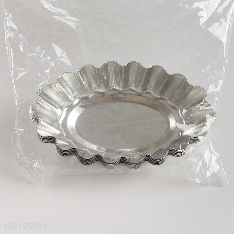 Factory Price 6PCS Mini Egg Tart Pans Non-Stick Egg Tart Molds