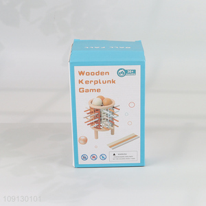 New Product Wooden Kerplunk Game Montessori Toy Educational Toy for Kids
