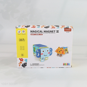 High Quality Magnetic Tiles Animals Magnetic Building Blocks for Kids