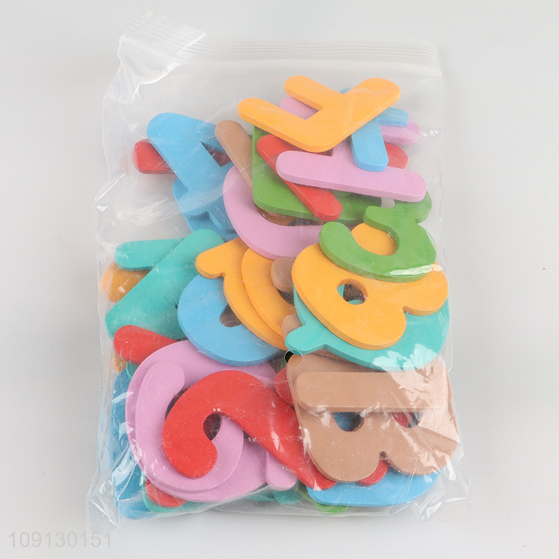 New Product Aphanumeric Double Sided Cognitive Cards Alphabet Letter Matching Toy