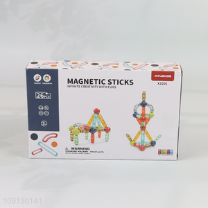 Wholesale Magnetic Building Toy Colorful Magnetic Building Sticks Learning Toy