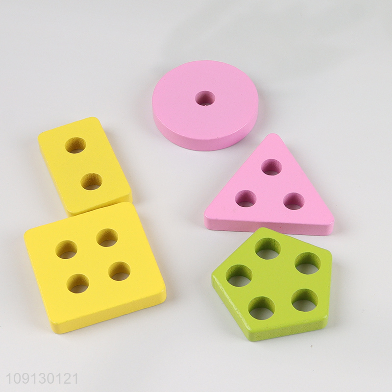 Wholesale Wooden Sorting & Stacking Toy Shape Sorters Educational Toy