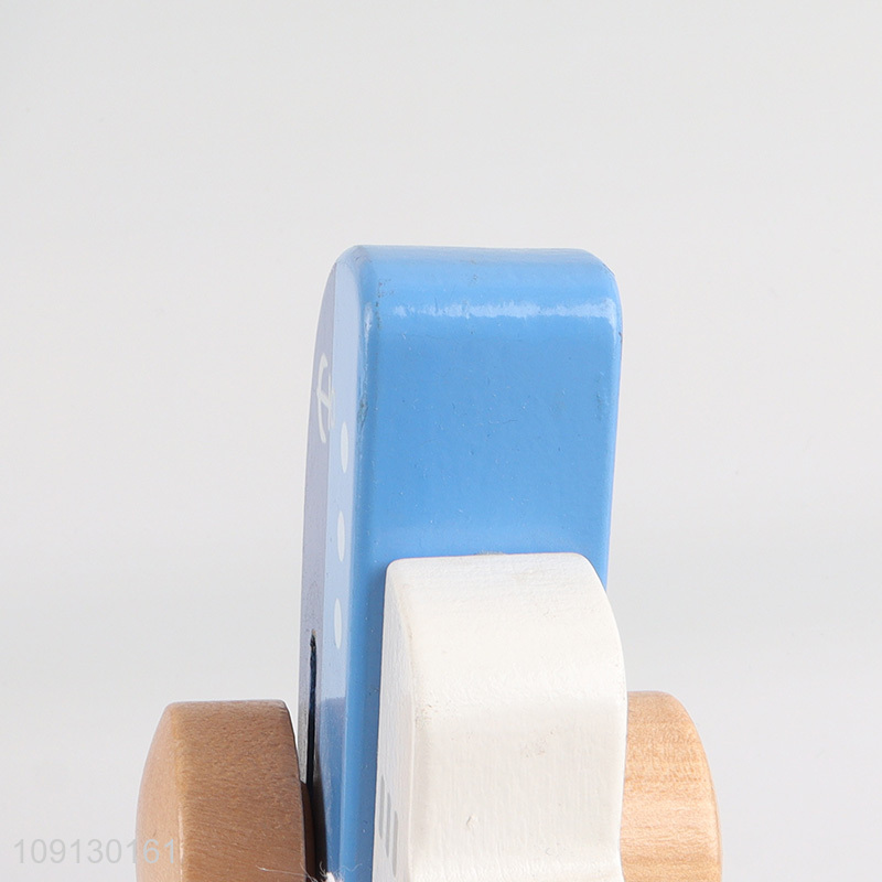 Online Wholesale Wood Push & Pull Vehicle Montessori Toy for Baby Kids