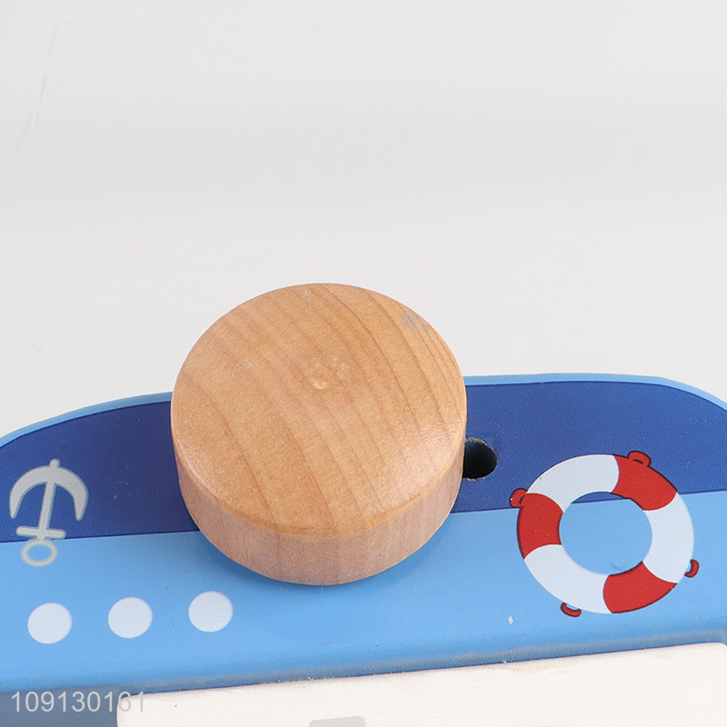 Online Wholesale Wood Push & Pull Vehicle Montessori Toy for Baby Kids