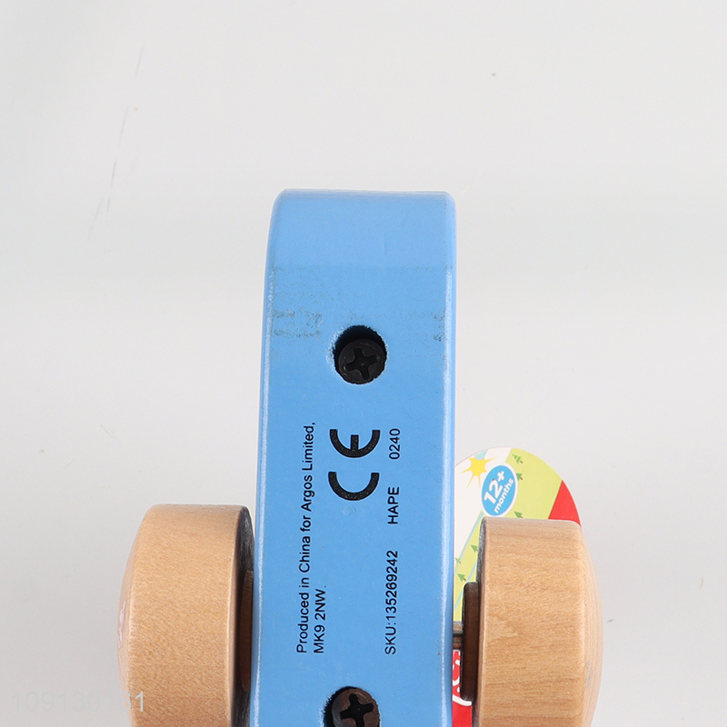 Online Wholesale Wood Push & Pull Vehicle Montessori Toy for Baby Kids