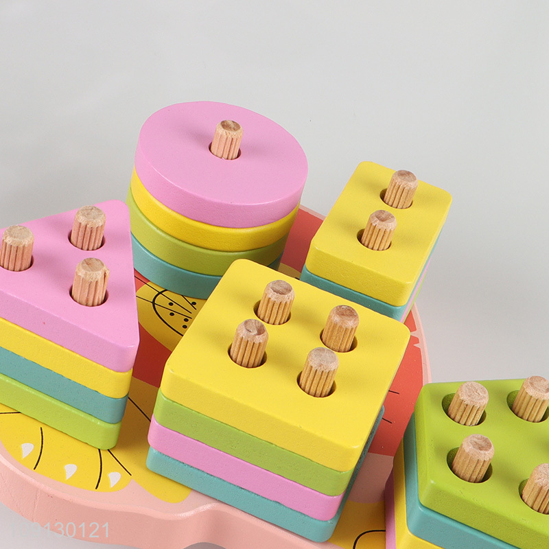 Wholesale Wooden Sorting & Stacking Toy Shape Sorters Educational Toy