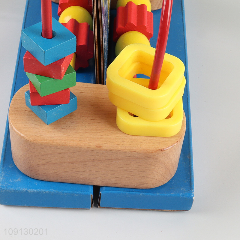 China Imports First Bead Maze Wooden Educational Toy for Kids Toddlers