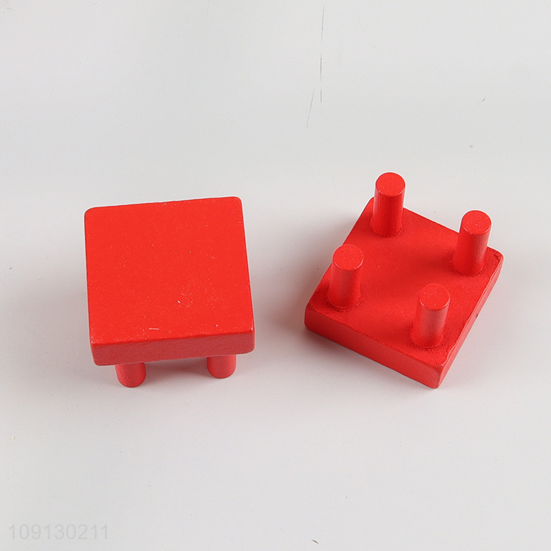 Wholesale DIY Wooden Dollhouse Furniture Set Dollhouse Accessories Furniture Toys