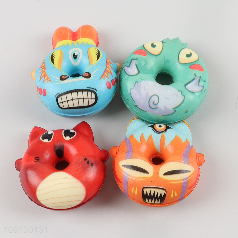 New Product Squishy Slow Rising Donuts Kawaii Squeeze Stress Relief Toy