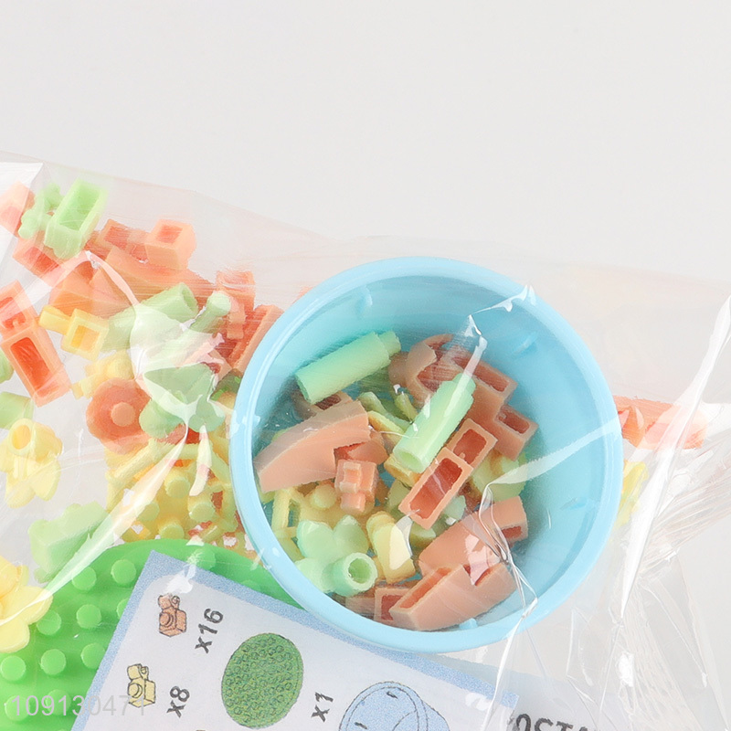 Hot Selling Mini Flower Potted Plant Building Blocks Set for Kids