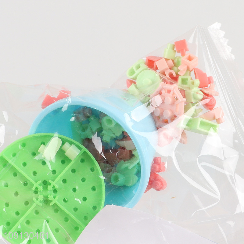 New Product Mini Flower Blocks Flower Building Set for Home Decor