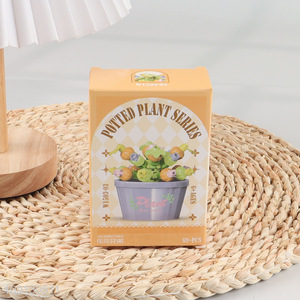 Factory Supply Mini Flower Botanical Building Blocks Toy for Kids