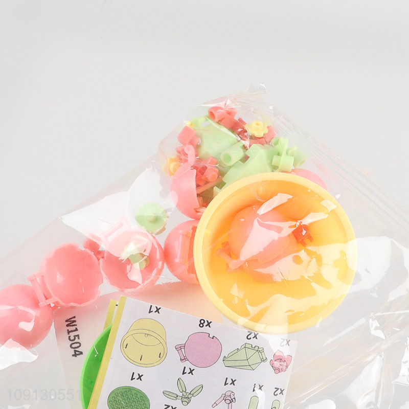 Factory Price Mini Flower Potted Plant Building Blocks Set for Kids