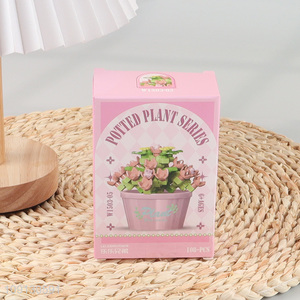 Good Quality Mini Flower Botanical Building Blocks Toy for Kids
