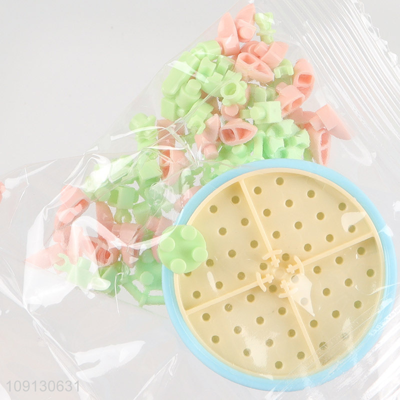 New Arrival Mini Flower Potted Plant Building Blocks Set for Kids