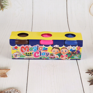 Online Wholesale 3 Colors DIY Play Dough Color Clay Set for Kids Children