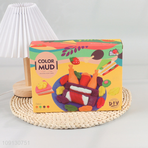 China Imports DIY Play Dough Set Pizza Themed Modeling Clay Set