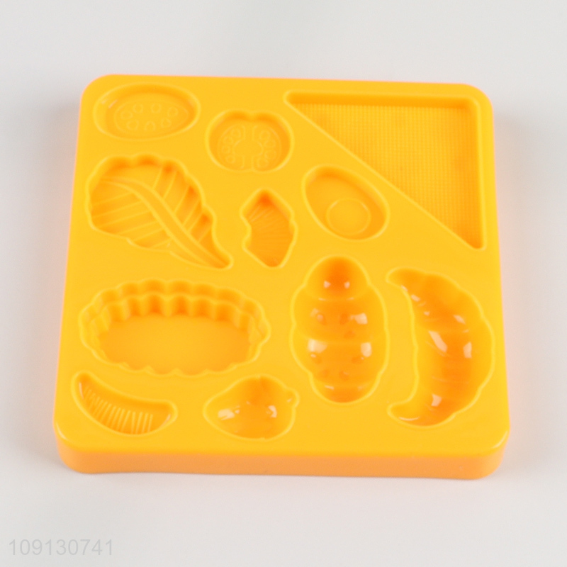 Factory Supply DIY Play Dough Set Sandwich Themed Modeling Clay Set