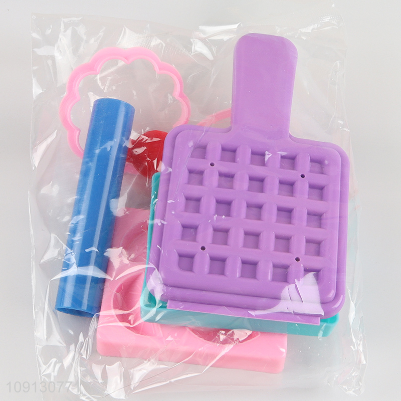 Factory Price DIY Play Dough Set Waffle Themed Modeling Clay Set