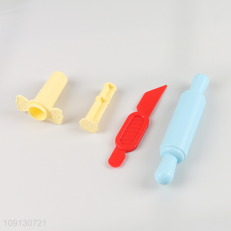 Good Quality DIY Play Dough Set Funny Zoo Themed Modeling Clay Set