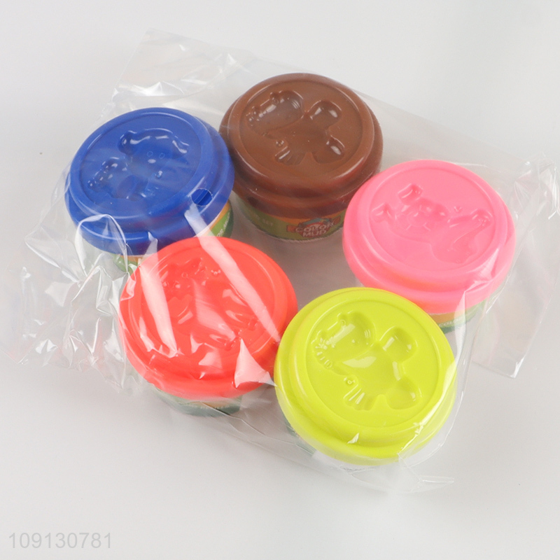 Promotioanl DIY Play Dough Set City Transport Themed Modeling Clay Set