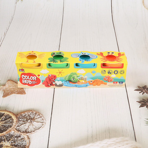 High Quality 4 Colors DIY Play Dough Educational Toys for Kids Age 3+