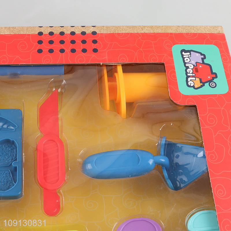 Factory Supply DIY Play Dough Set Funny Zoo Themed Modeling Clay Set