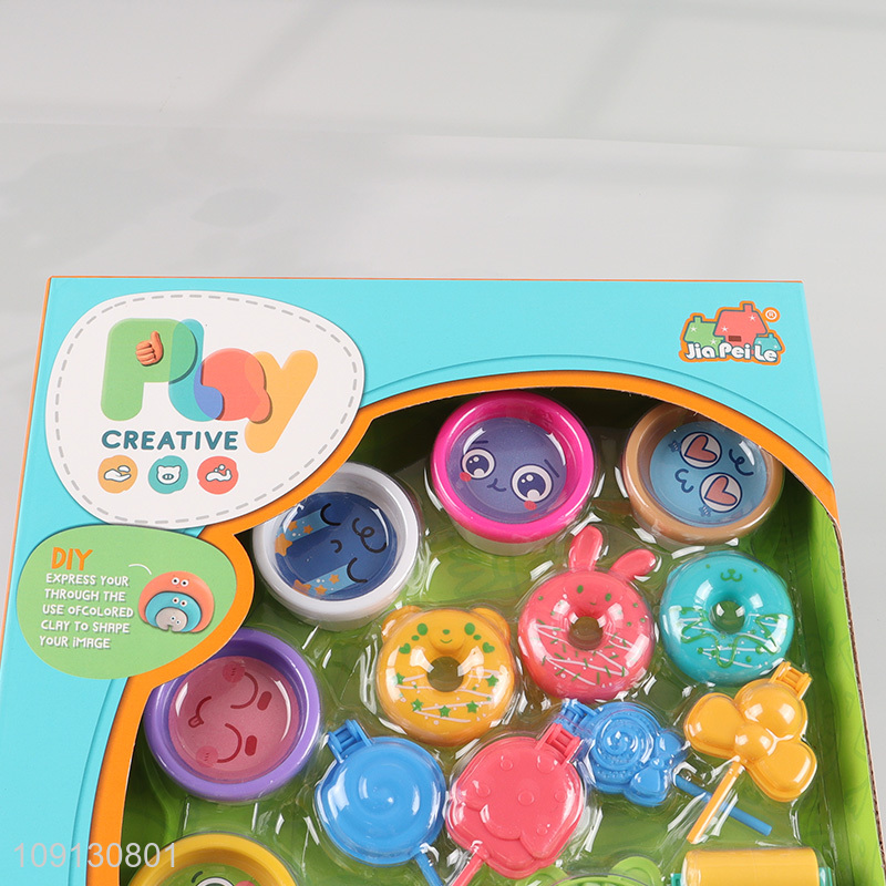New Product DIY Play Dough Set Kids Non-Toxic Modeling Clay Set