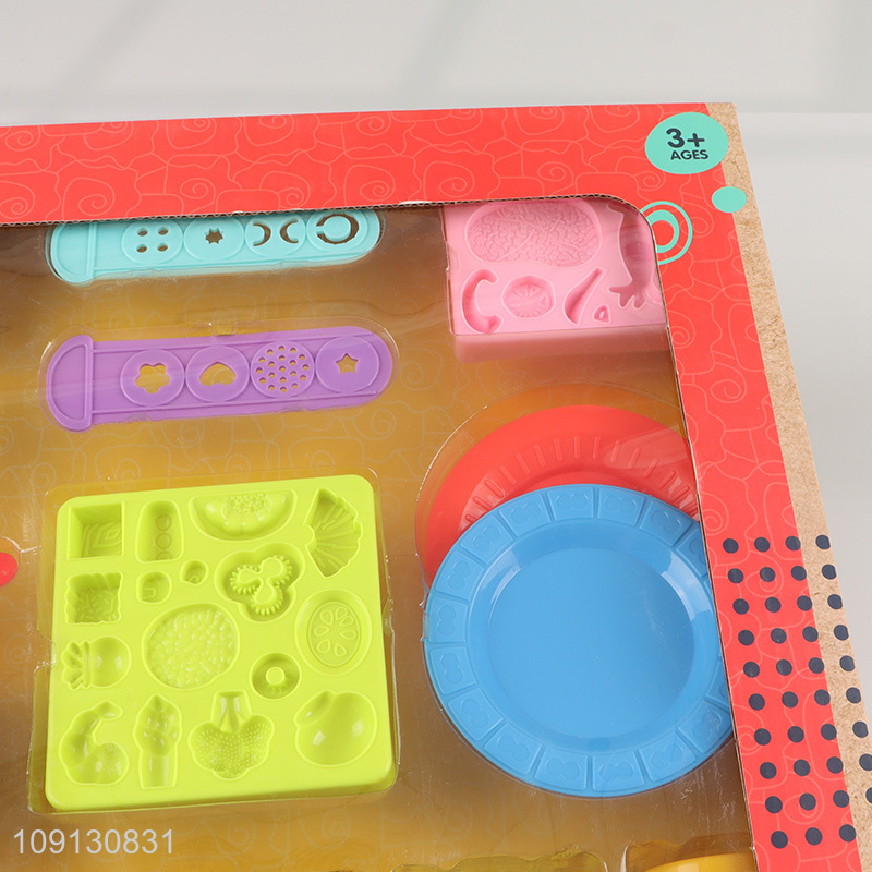 Factory Supply DIY Play Dough Set Funny Zoo Themed Modeling Clay Set