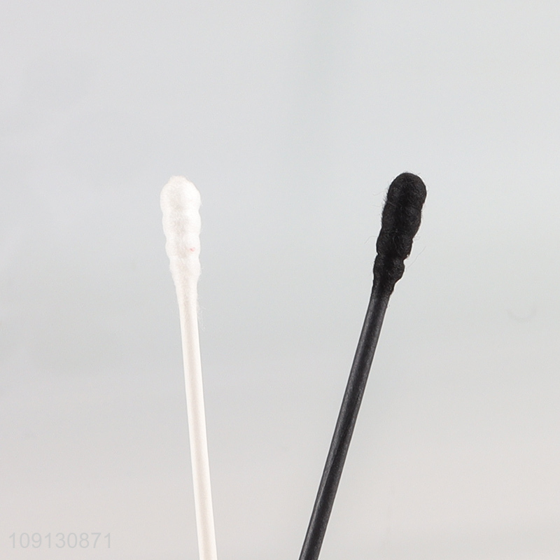 Wholesale 300 Count Double-Tipped Cotton Swabs (Pointed and Spiral Tip, Pointed and Round Tip)